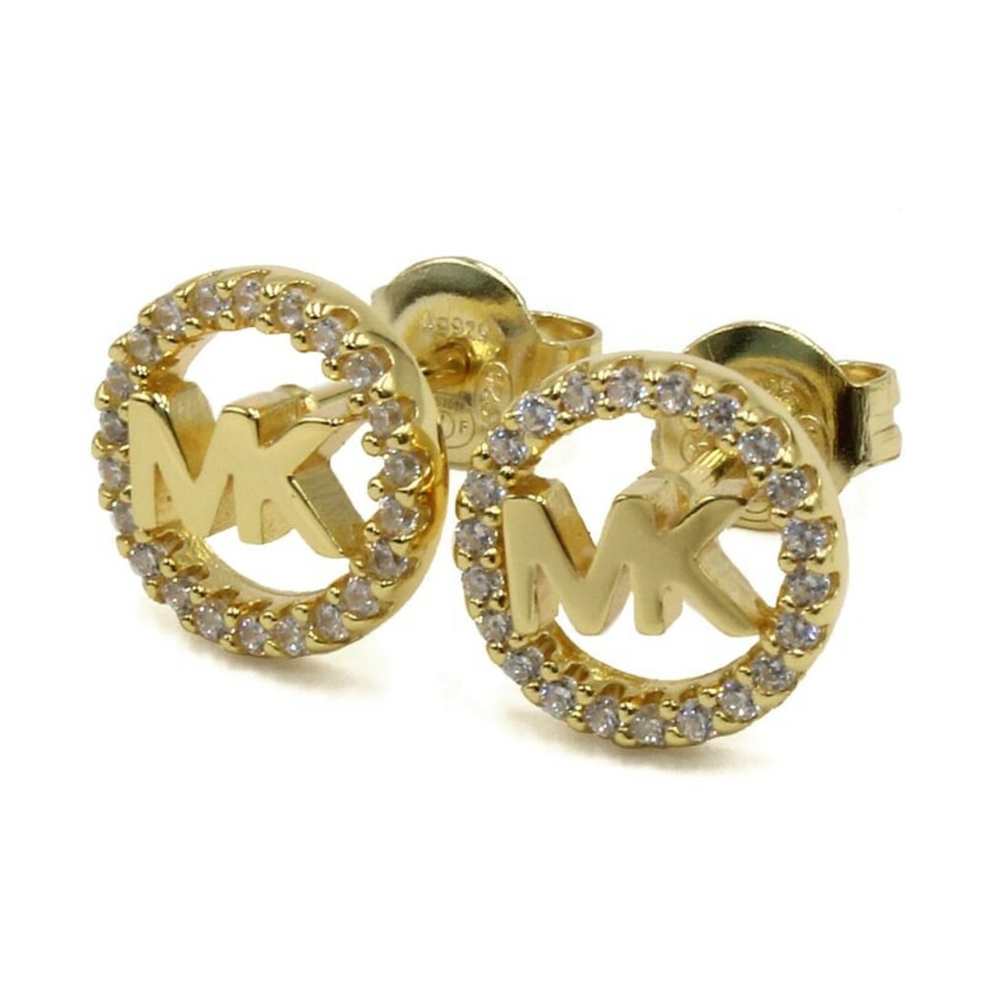 Michael Kors(マイケルコース)のマイケルコース MKC1247AN710 LOGO CIRCLE STUDE レディースのアクセサリー(ピアス)の商品写真