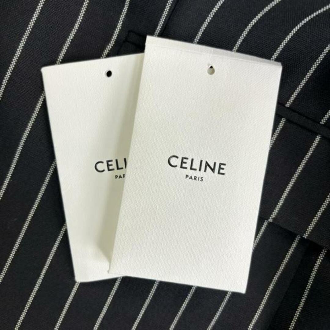 celine(セリーヌ)のセリーヌ CELINE ストライプジャケット 38 グレー 2V019964C メンズのジャケット/アウター(テーラードジャケット)の商品写真