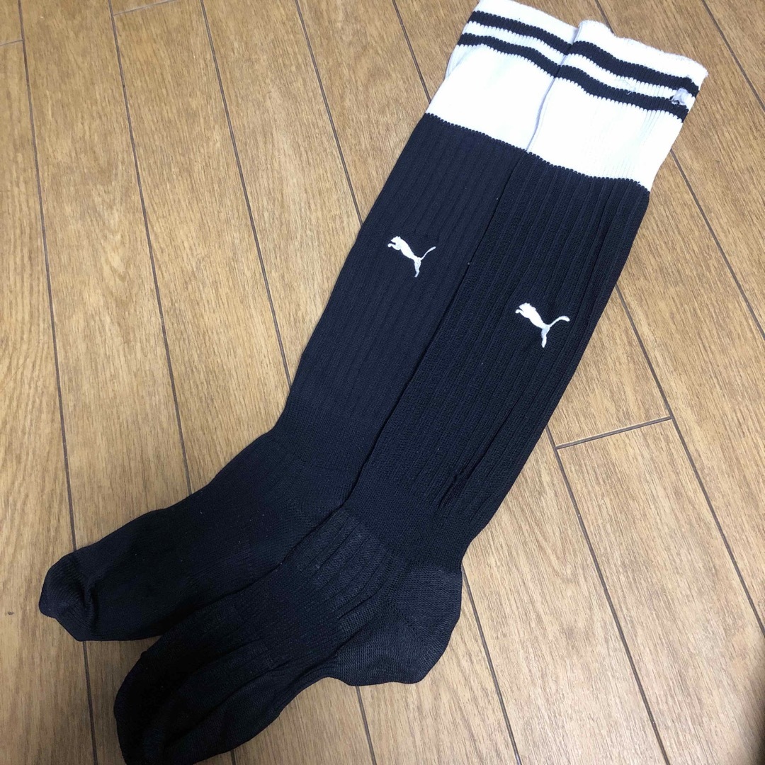 PUMA(プーマ)のPUMA サッカー　2本ラインソックス キッズ/ベビー/マタニティのこども用ファッション小物(靴下/タイツ)の商品写真