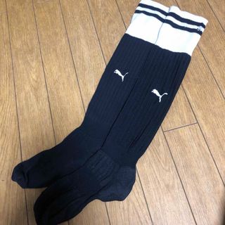 プーマ(PUMA)のPUMA サッカー　2本ラインソックス(靴下/タイツ)