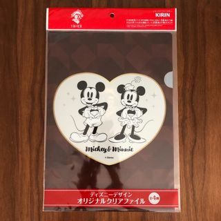 ディズニー(Disney)のキリン午後の紅茶 ディズニーデザイン オリジナルクリアファイル ミッキーミニー (ノベルティグッズ)