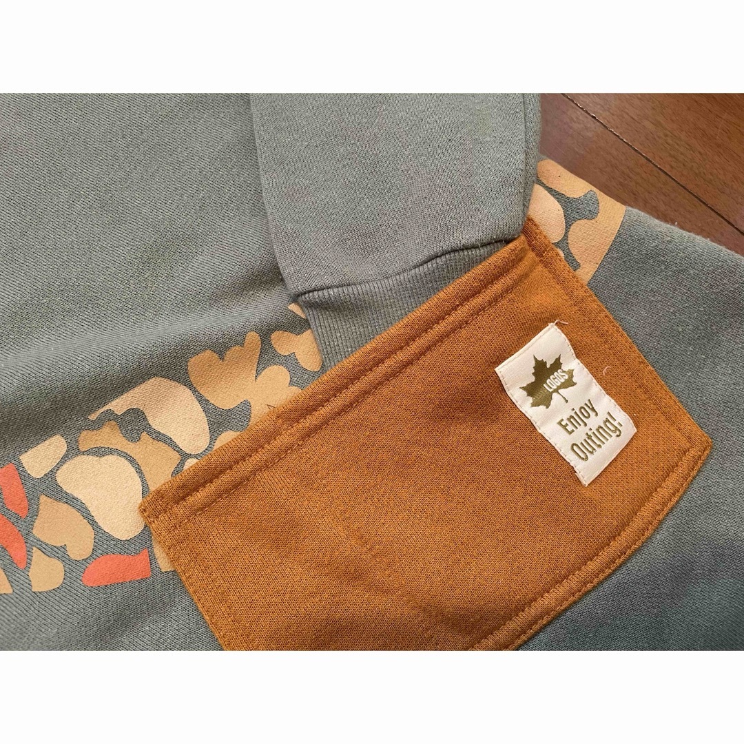 LOGOS(ロゴス)のロゴス　トレーナー　ポケット付き キッズ/ベビー/マタニティのキッズ服男の子用(90cm~)(Tシャツ/カットソー)の商品写真