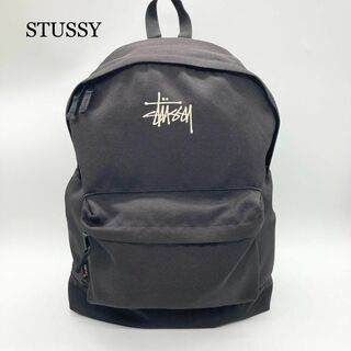 ステューシー マスターピース コラボ リュック 限定 ブラック STUSSY