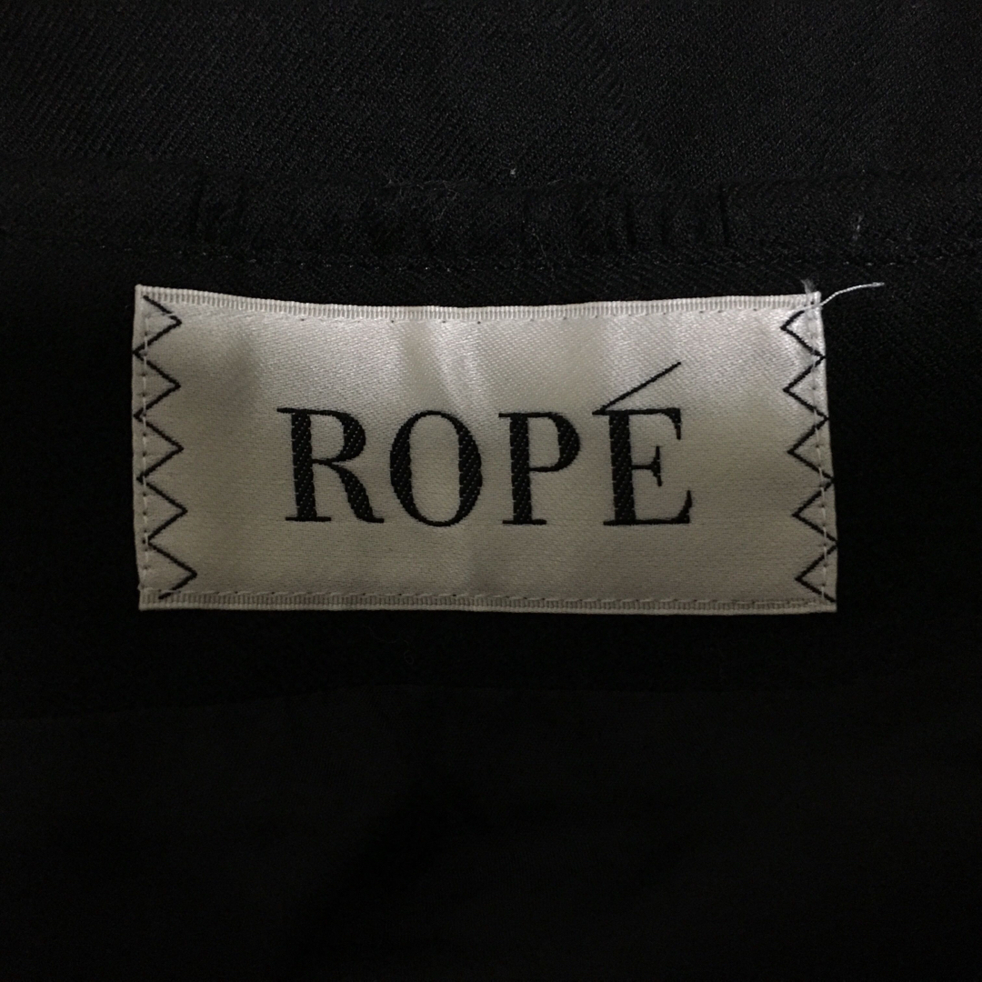 ROPE’(ロペ)のROPE ☆ フレアスカート　膝丈　黒　ブラック レディースのスカート(ひざ丈スカート)の商品写真