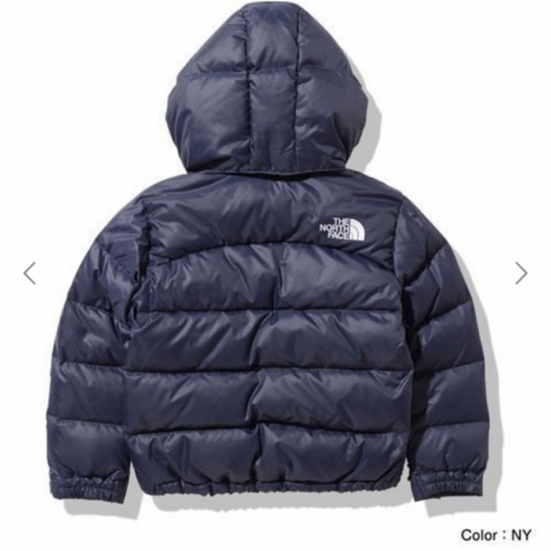 THE NORTH FACE(ザノースフェイス)の未使用ザノースフェイスアコンカグアフーディ130cmキッズダウンジャケット キッズ/ベビー/マタニティのキッズ服男の子用(90cm~)(ジャケット/上着)の商品写真