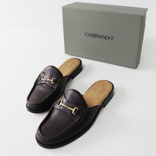 ドゥーズィエムクラス(DEUXIEME CLASSE)の2021SS ドゥーズィエムクラス Deuxieme Classe CAMINANDO BIT MOCCASINS SLIPPERS モカシンスリッパ 8/ブラウン 24.5cm【2400013661287】(サンダル)