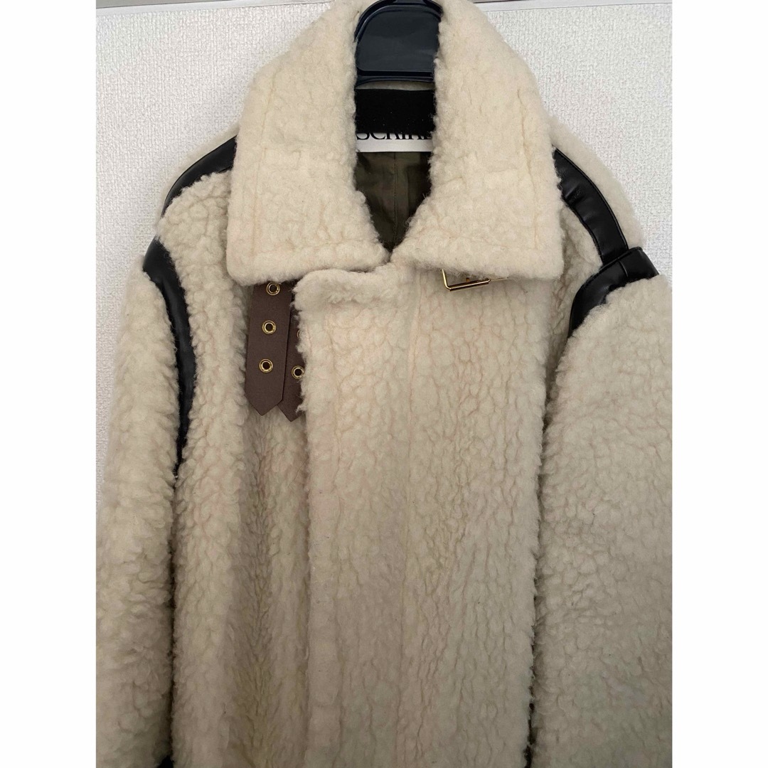 アンスクリアボアコート レディースのジャケット/アウター(ロングコート)の商品写真