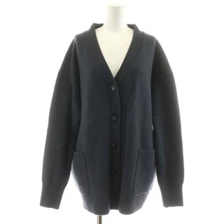 イエナ(IENA)のイエナ 20AW AQUA ワイドVネックカーディガン 長袖 F グレー(カーディガン)