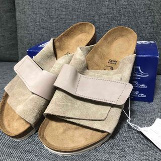 ビルケンシュトック(BIRKENSTOCK)のビルケンシュトック　kyoto taupe 41サイズ　(26.5cm相当)(サンダル)