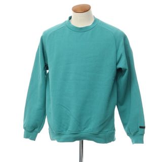 ヘリーハンセン(HELLY HANSEN)の【中古】ヘリーハンセン HELLY HANSEN コットンポリエステル クルーネック スウェット ブルーグリーン【サイズM】【ユニセックス】(スウェット)