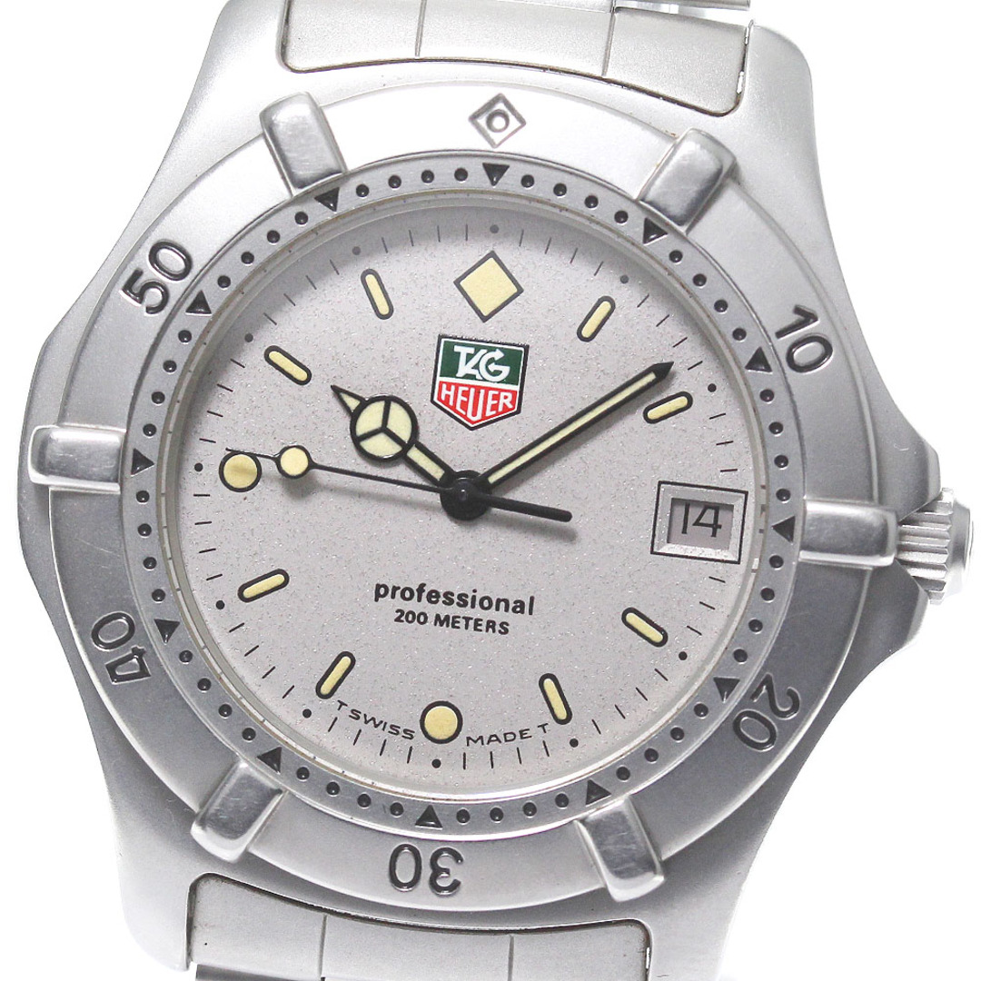 タグホイヤー TAG HEUER 962.206R 2000シリーズ プロフェッショナル デイト クォーツ メンズ _790990商品情報ブランド