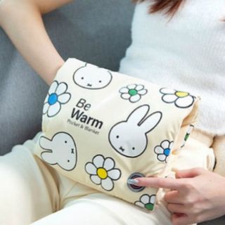 ミッフィー(miffy)の[MIPOW] ミッフィー ハンドウォーマー ポケットブランケット [MM04](電気毛布)