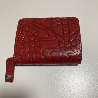 ヴィヴィアンウエストウッド(Vivienne Westwood)の値下げ　ヴィヴィアンウエストウッド　2つ折り財布　レザー　赤(財布)