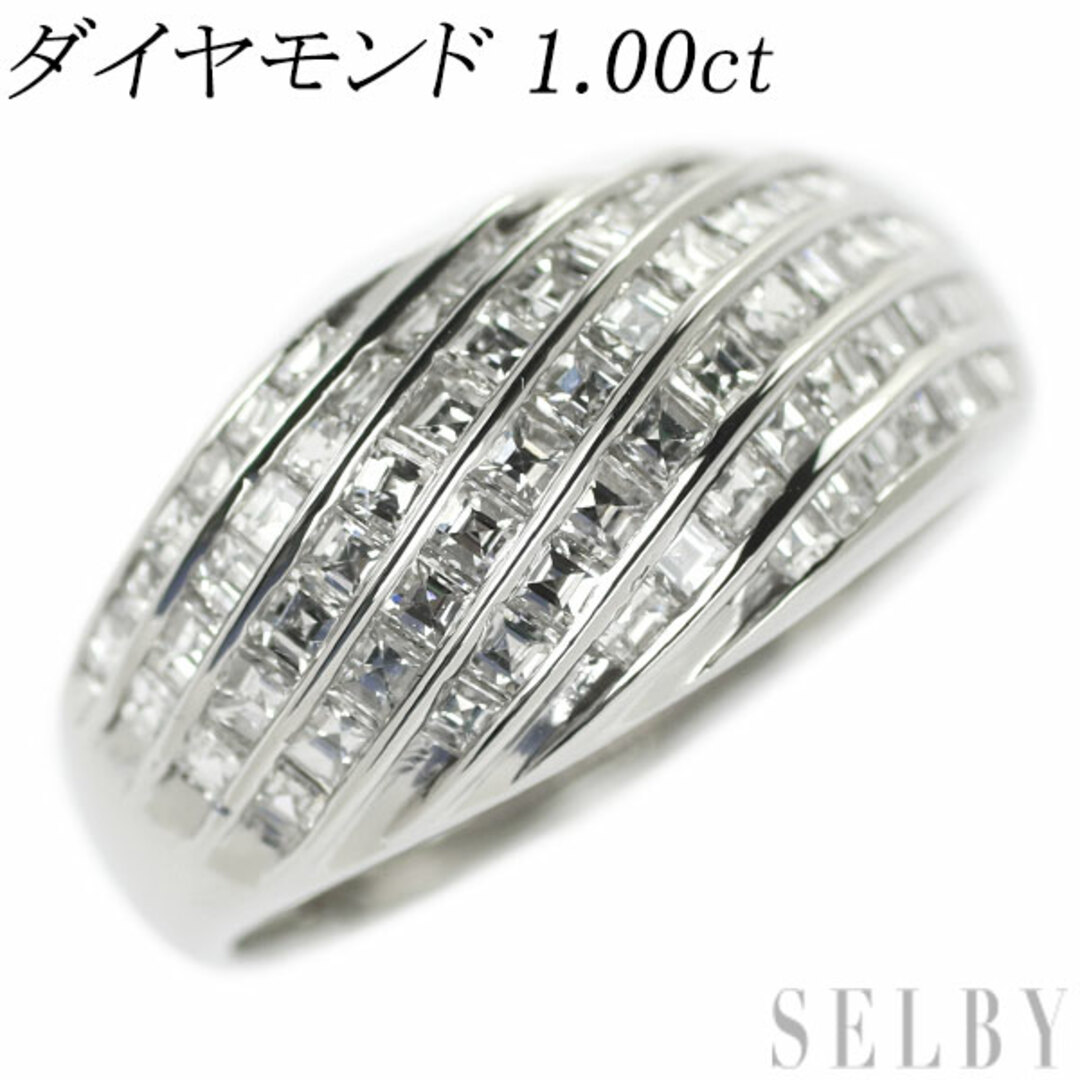 新幹線 Pt900 ダイヤモンド リング 1.00ct | kotekservice.com