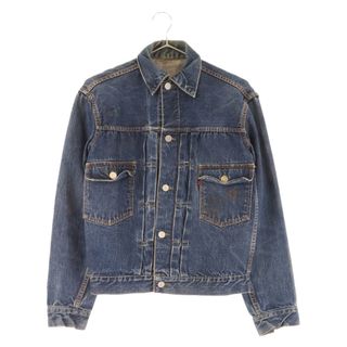 リーバイス(Levi's)のLevi's リーバイス 50s 507XX 2nd 両面均等V BIG-E ツメ刻印 帯下シングル 前期型 デニムジャケット インディゴブルー(Gジャン/デニムジャケット)