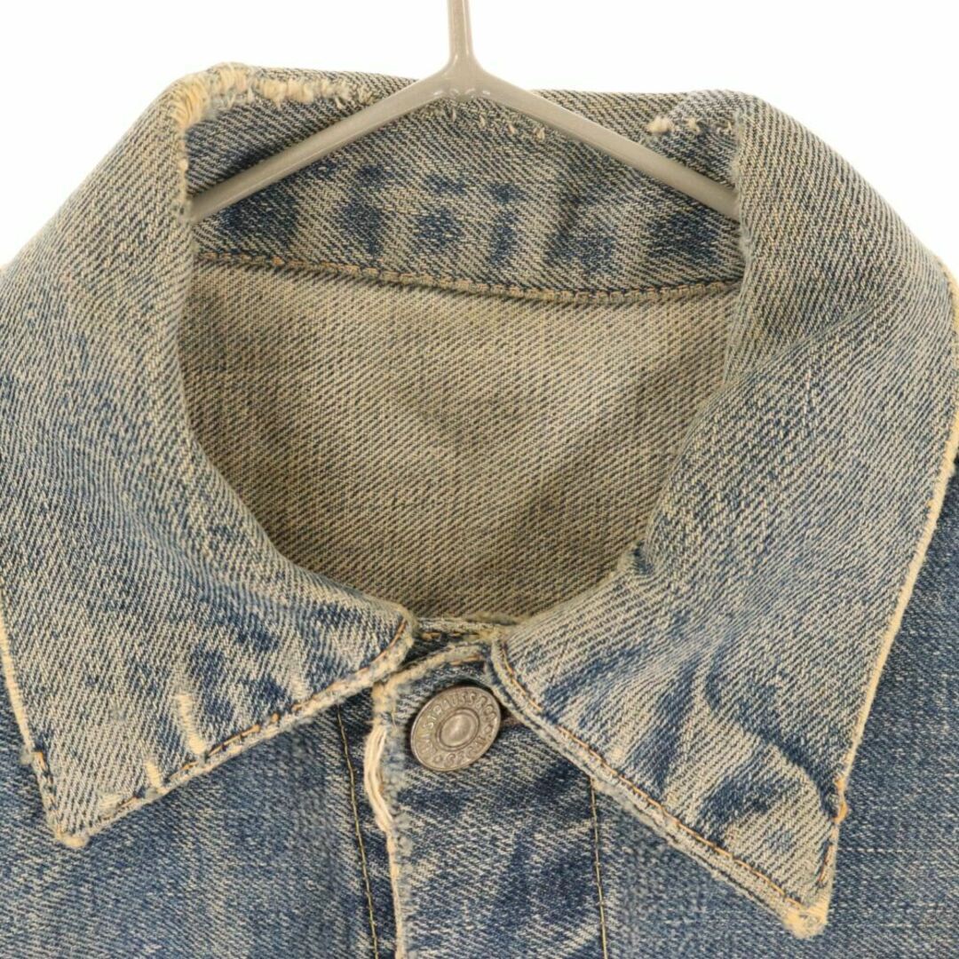 Levi's(リーバイス)のLevi's リーバイス 50s 507XX 2nd 両面均等V BIG-E 刻印17 帯下シングル 前期型 デニムジャケット インディゴブルー メンズのジャケット/アウター(Gジャン/デニムジャケット)の商品写真