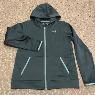 アンダーアーマー(UNDER ARMOUR)のアンダーアーマー　ジップアップパーカー  裏起毛 サイズ  YXL160(ジャケット/上着)