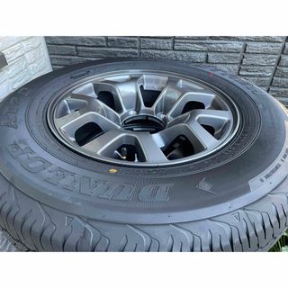 ダンロップ(DUNLOP)の【新車外し】ジムニーシエラJB74 純正 アルミホイール195/80R15 1本(タイヤ・ホイールセット)