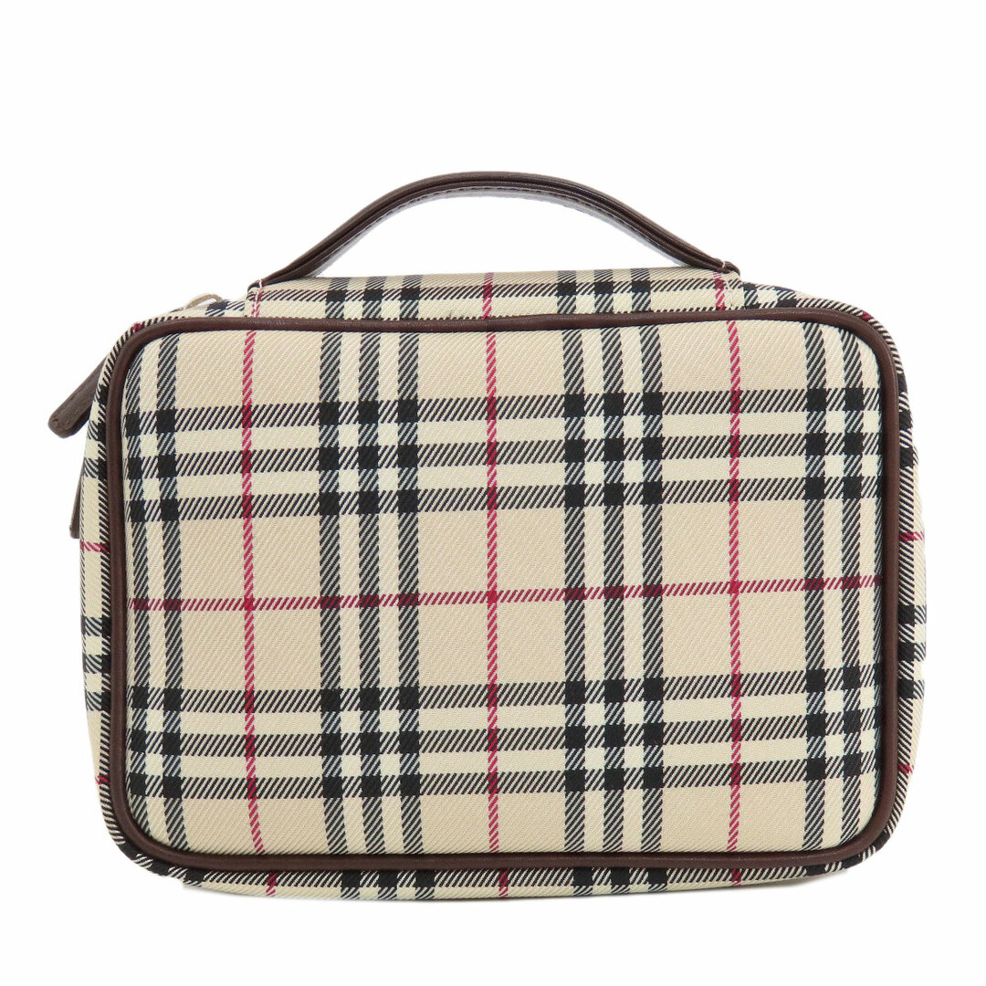 BURBERRY(バーバリー)のBURBERRY ノバチェック ミニバッグ ハンドバッグ キャンバス レディース レディースのバッグ(ハンドバッグ)の商品写真