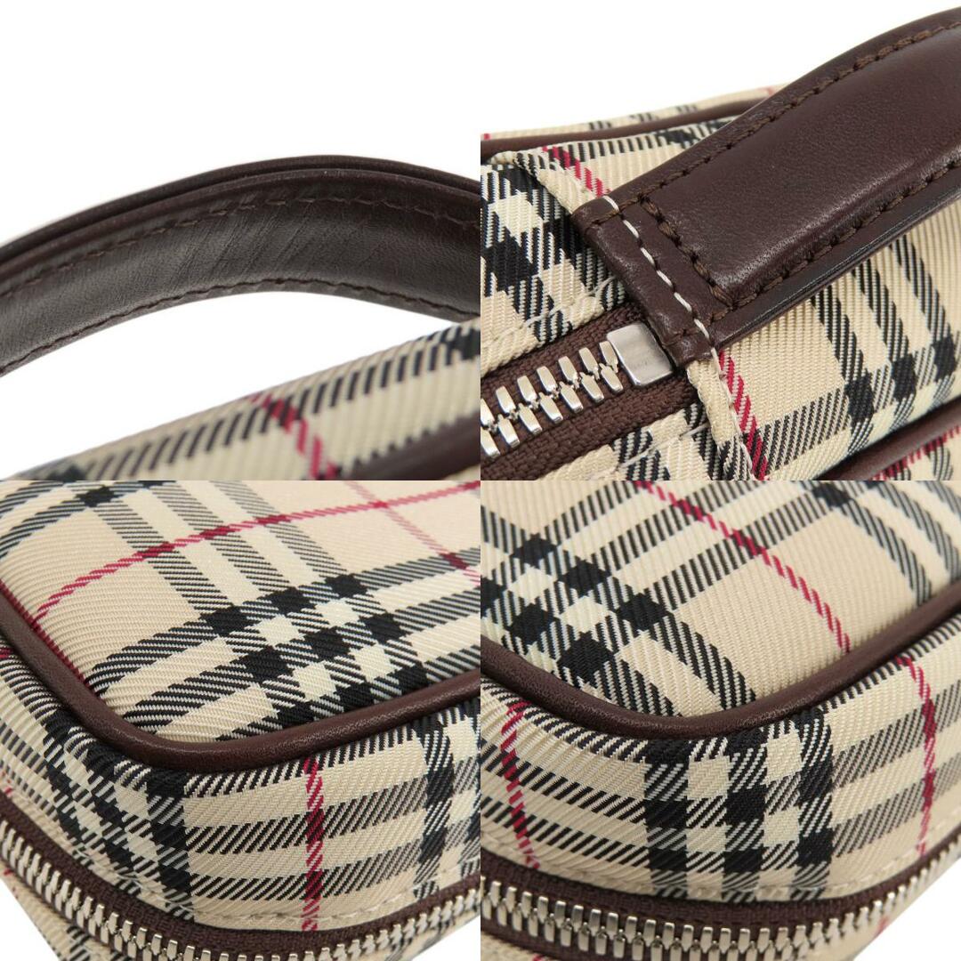 BURBERRY(バーバリー)のBURBERRY ノバチェック ミニバッグ ハンドバッグ キャンバス レディース レディースのバッグ(ハンドバッグ)の商品写真