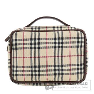 バーバリー(BURBERRY)のBURBERRY ノバチェック ミニバッグ ハンドバッグ キャンバス レディース(ハンドバッグ)