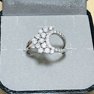 ジュエリーツツミ(JEWELRY TSUTSUMI)のプラチナ900 ダイヤモンドリング　(リング(指輪))