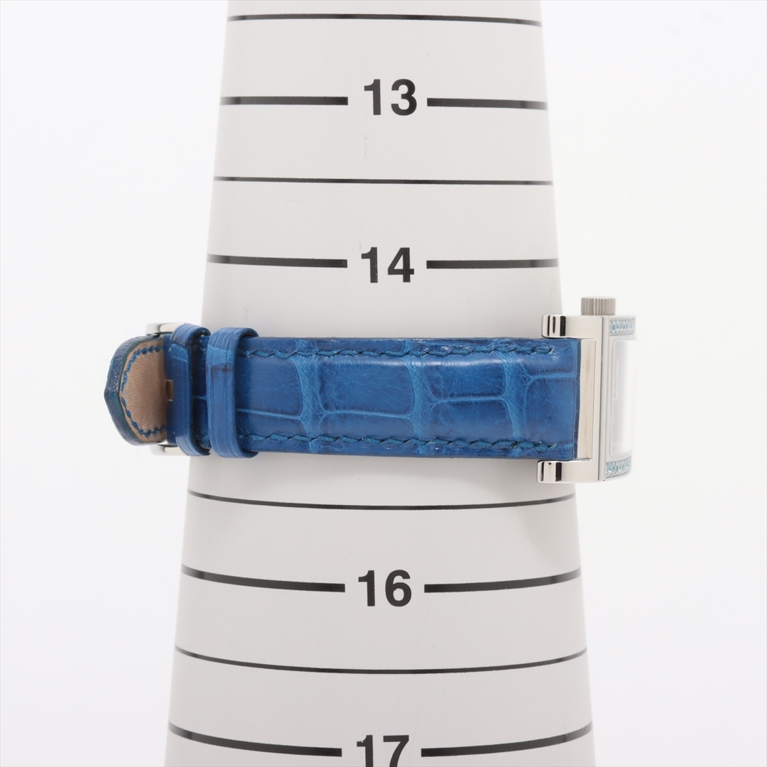 33ケースサイズ横ブルガリ レッタンゴロ SS×革   レディース 腕時計