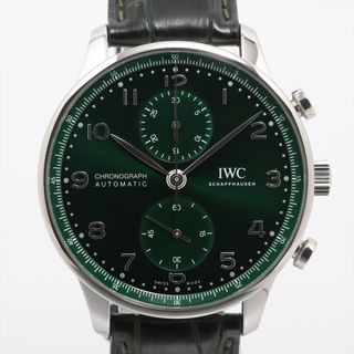 インターナショナルウォッチカンパニー(IWC)のIWC ポルトギーゼ クロノグラフ SS×革   メンズ 腕時計(腕時計(アナログ))