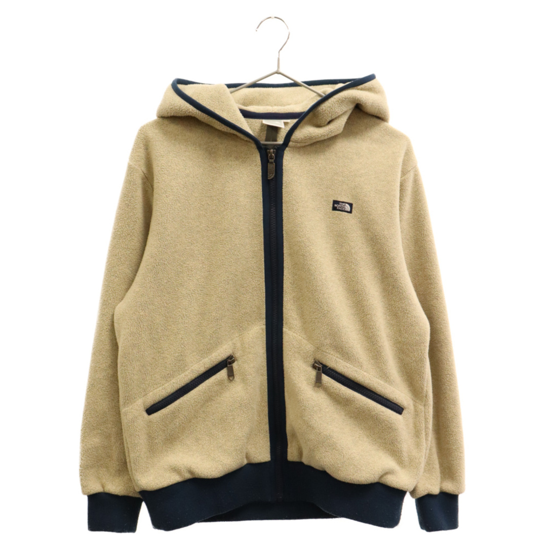 THE NORTH FACE(ザノースフェイス)のTHE NORTH FACE ザノースフェイス ARMADILLA FullZip Hoodie アルマディラフルジップフーディ フリースジャケットベージュ レディース NAW61831 メンズのジャケット/アウター(フライトジャケット)の商品写真