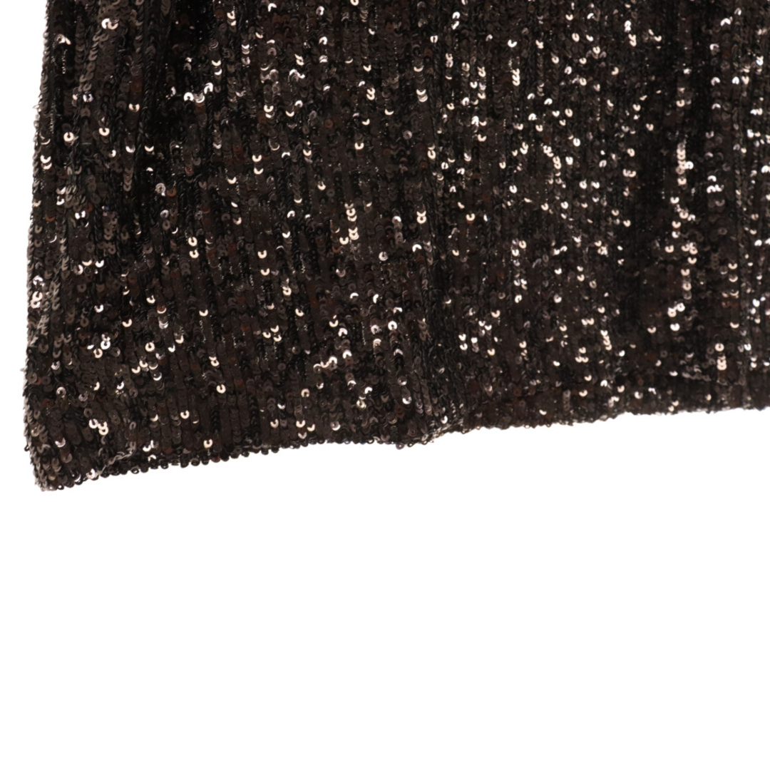 Saint Laurent(サンローラン)のSAINT LAURENT PARIS サンローランパリ 20SS Sequins S/S Polo スパンコール半袖ポロシャツ ブラック 601538 YBOK2 メンズのトップス(ポロシャツ)の商品写真