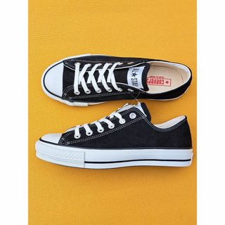 コンバーストウキョウ(CONVERSE TOKYO)のコンバース オールスター SUEDE AS J OX 26,5cm BLACK(スニーカー)