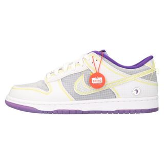 ナイキ(NIKE)のNIKE ナイキ ×UNION DUNK LOW PASSPORT PACK COURT PURPLE ダンクLOWパスポートパック コートパープル ローカットスニーカー ユニオン US10/28.0cm DJ9649-500(スニーカー)