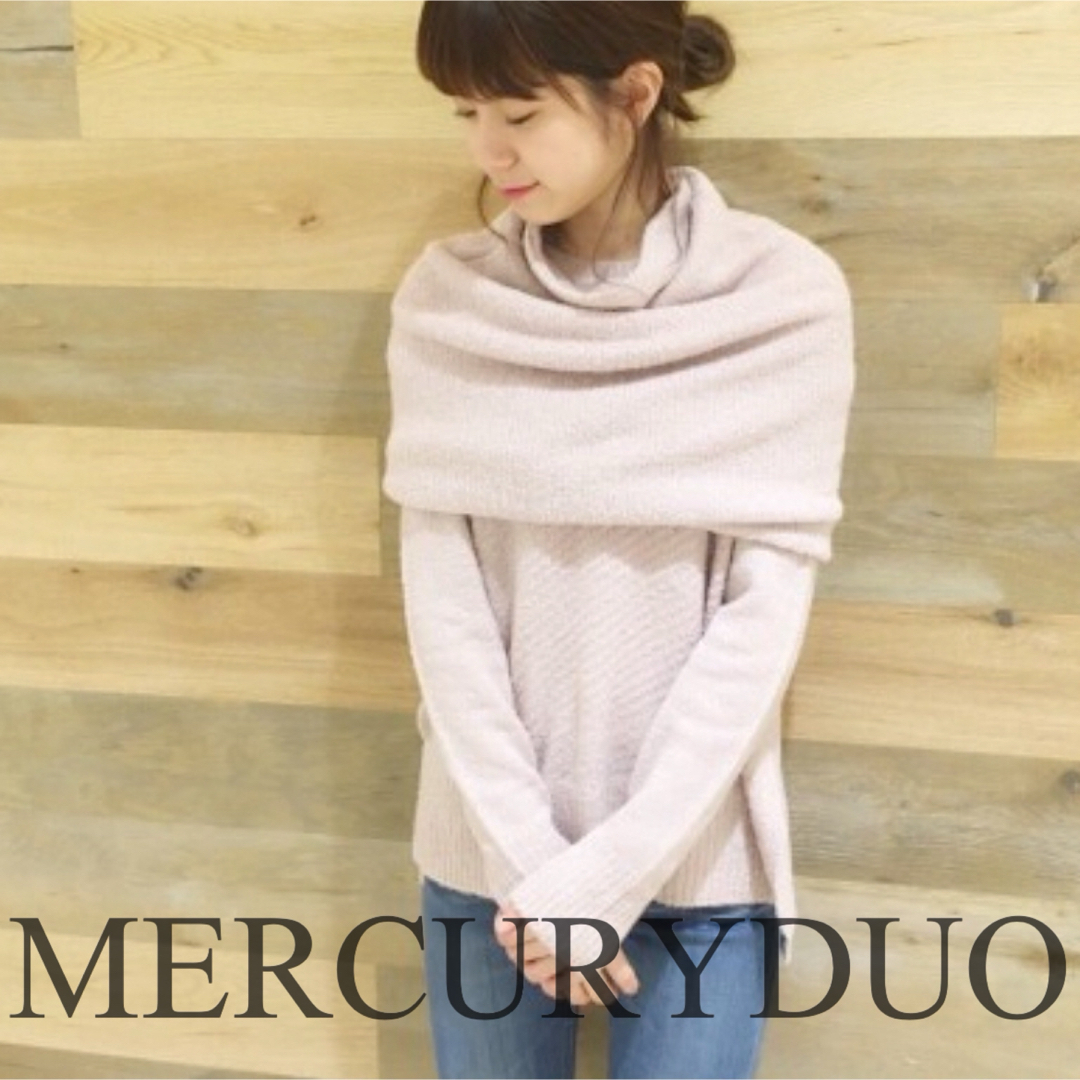 MERCURYDUO(マーキュリーデュオ)のMERCURYDUO♡スヌード ロイヤルパーティー スナイデル リゼクシー ザラ レディースのトップス(ニット/セーター)の商品写真