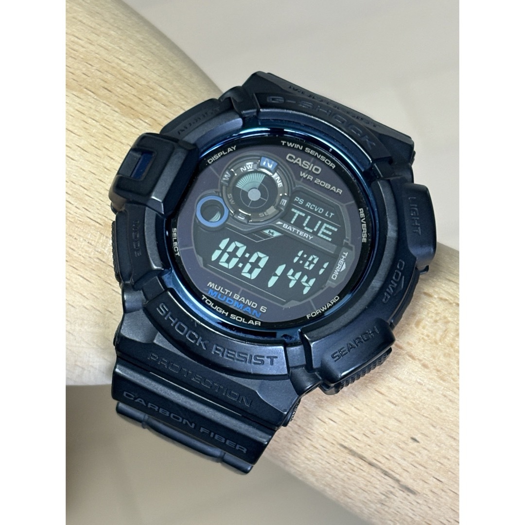 G-SHOCK(ジーショック)のデカG-SHOCK/マッドマン/GW-9300/電波/ソーラー/30周年/ブルー メンズの時計(腕時計(デジタル))の商品写真