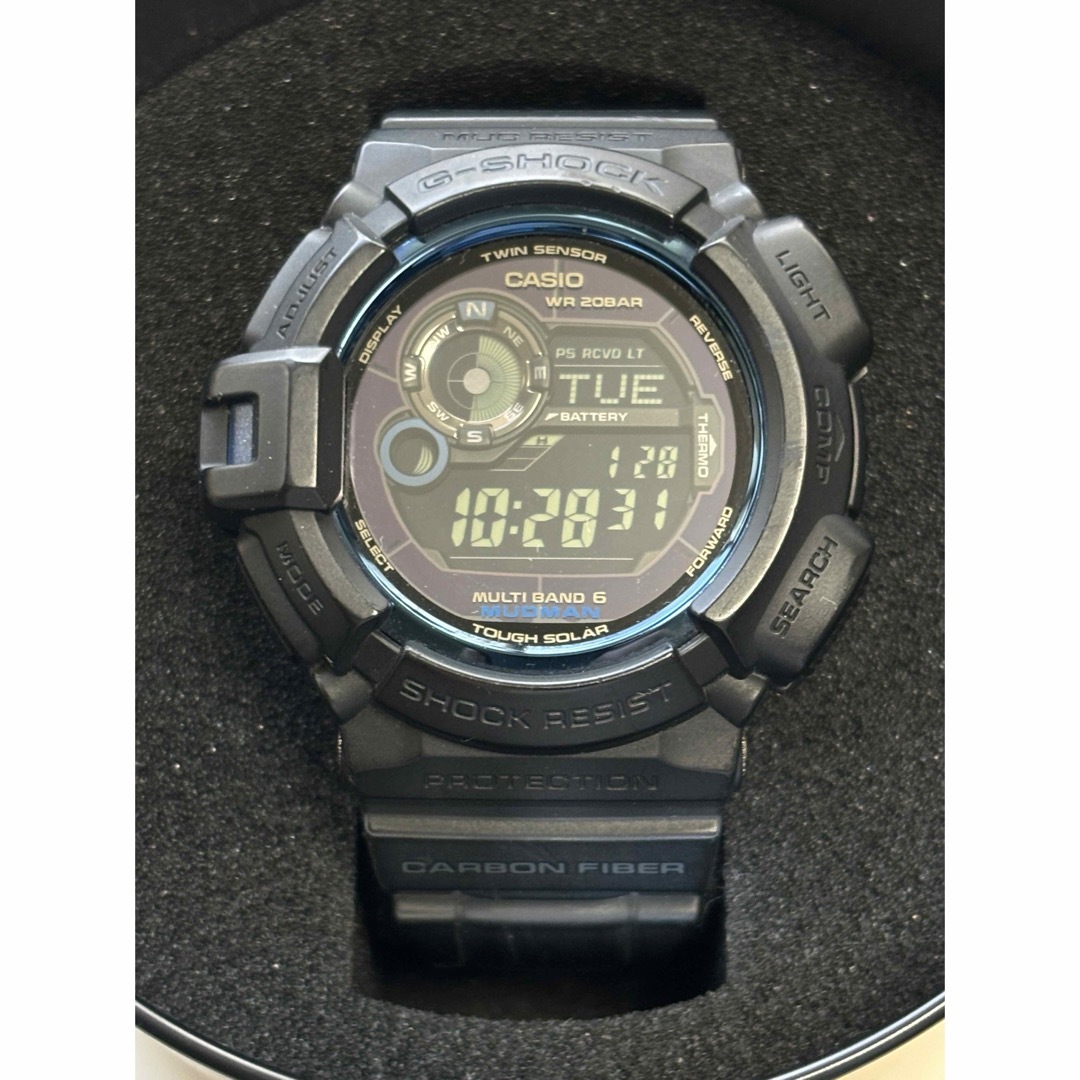 G-SHOCK(ジーショック)のデカG-SHOCK/マッドマン/GW-9300/電波/ソーラー/30周年/ブルー メンズの時計(腕時計(デジタル))の商品写真