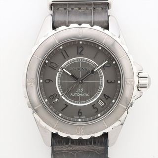 シャネル(CHANEL)のシャネル J12 クロマティック SS×革   メンズ 腕時計(腕時計(アナログ))