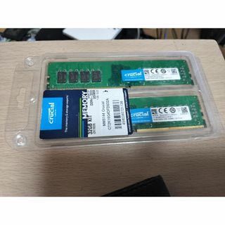 [開封品]Crucial DDR4 PC3200 16GB×2 (PCパーツ)