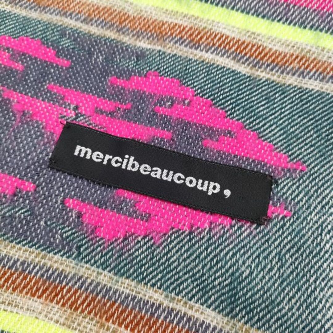 mercibeaucoup(メルシーボークー)のmercibeaucoup jevous enprie ストール メルシーボークー レディースのファッション小物(ストール/パシュミナ)の商品写真