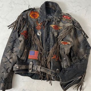 ハーレーダビッドソン(Harley Davidson)の【最終値下げ特価】ハーレーダビッドソン レザージャケット   (レザージャケット)