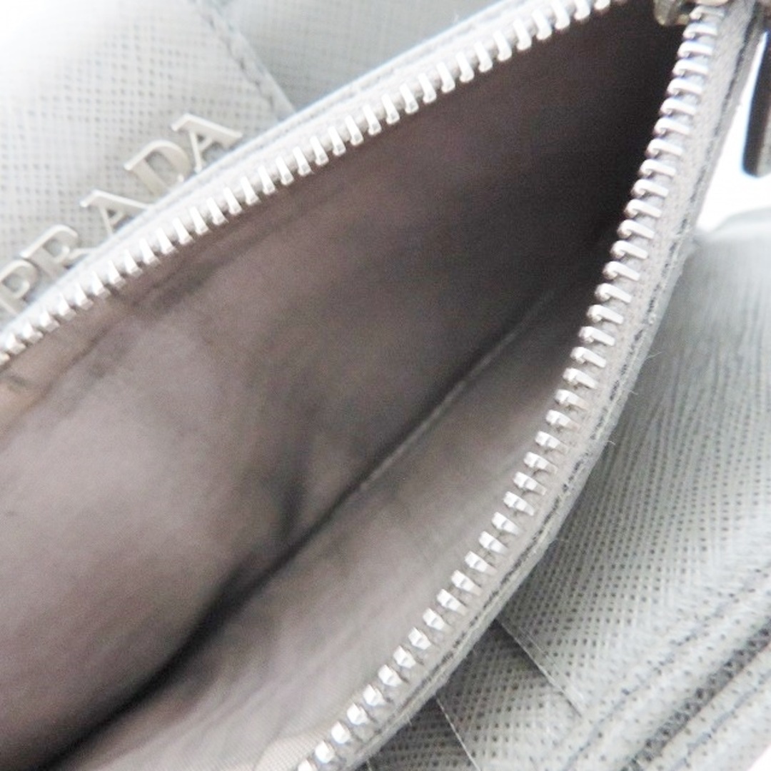 PRADA(プラダ)のプラダ 2つ折り財布 - 1ML005 グレー レディースのファッション小物(財布)の商品写真
