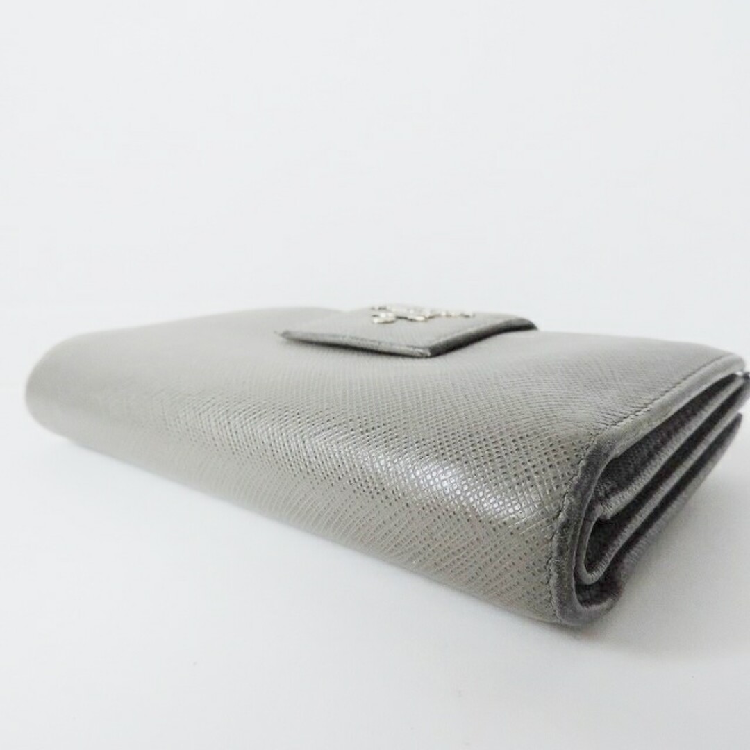 PRADA(プラダ)のプラダ 2つ折り財布 - 1ML005 グレー レディースのファッション小物(財布)の商品写真