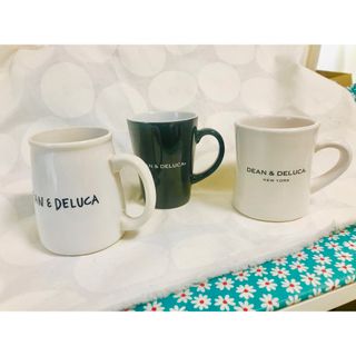 ディーンアンドデルーカ(DEAN & DELUCA)のDEAN&DELUCA  マグカップ３個セット　ディーン&デルーカ(グラス/カップ)