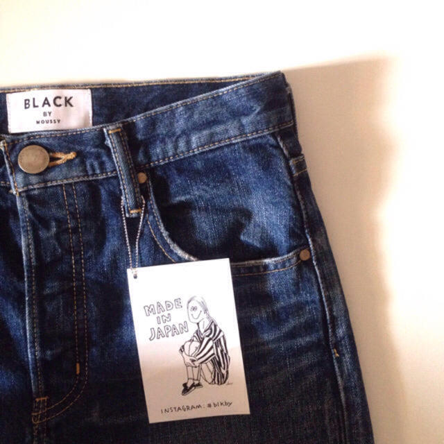 BLACK by moussy(ブラックバイマウジー)のBLACK by moussy デニム レディースのパンツ(デニム/ジーンズ)の商品写真