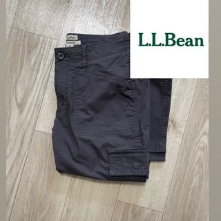 エルエルビーン(L.L.Bean)の【L.L.Bean】カーゴパンツ　ワークパンツ　エルエルビーン　墨黒(ワークパンツ/カーゴパンツ)