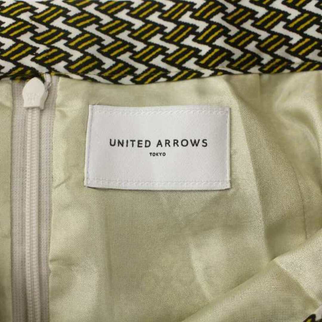 ユナイテッドアローズ アデイインザライフ UWSC フレアスカート 38 黄色 レディースのスカート(ロングスカート)の商品写真