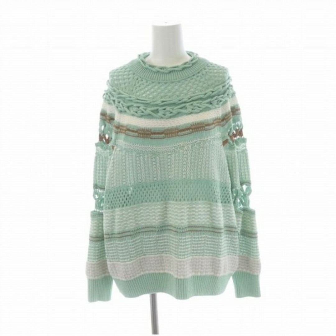 52cm着丈マメクロゴウチ 23SS Knitted Top MM23SS-KN036