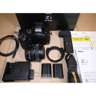 ニコン★Nikon Z5 24-50 レンズキット★保証期限内・オプション付(ミラーレス一眼)