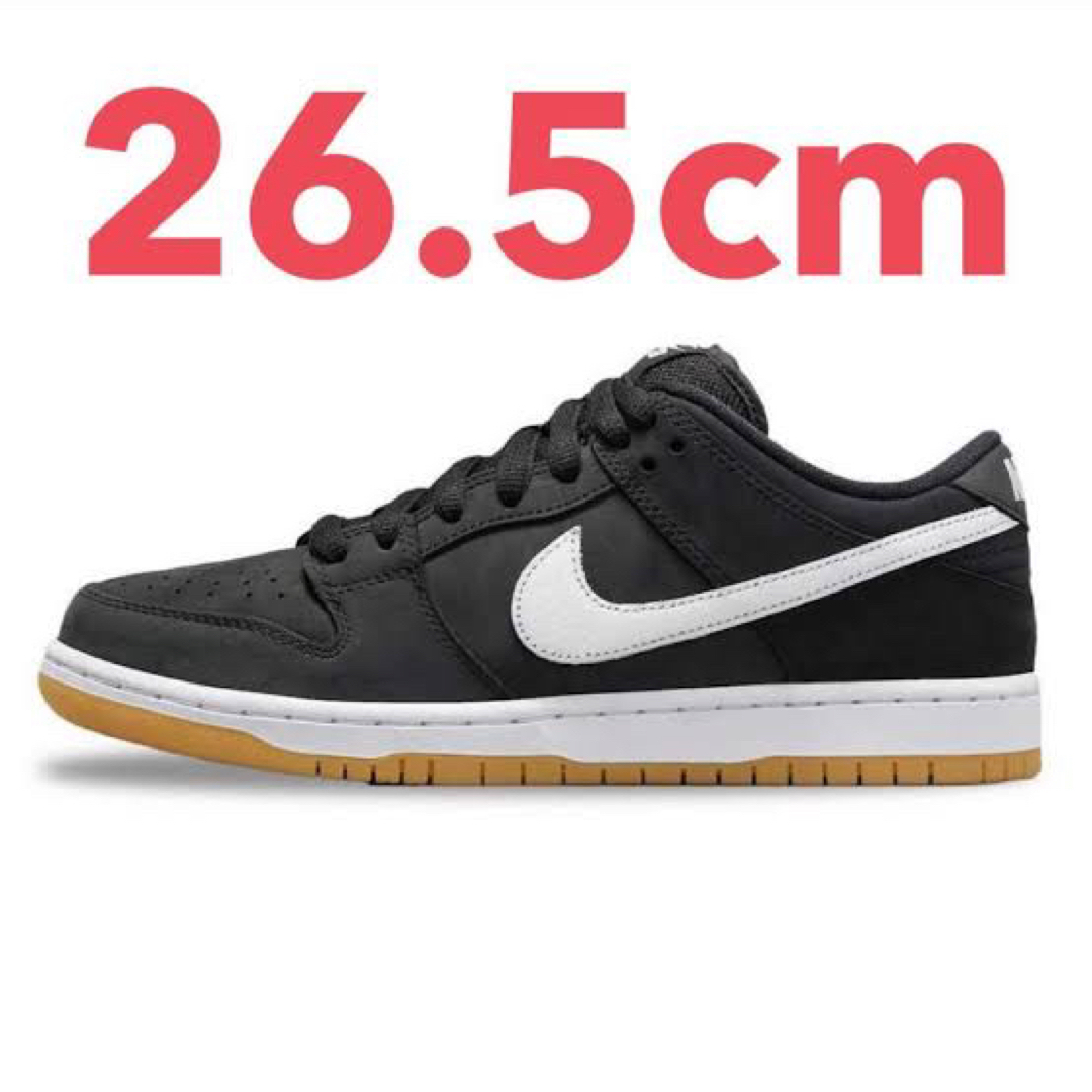 NIKE(ナイキ)のNike SB Dunk Low Pro Black/White-Gum  メンズの靴/シューズ(スニーカー)の商品写真