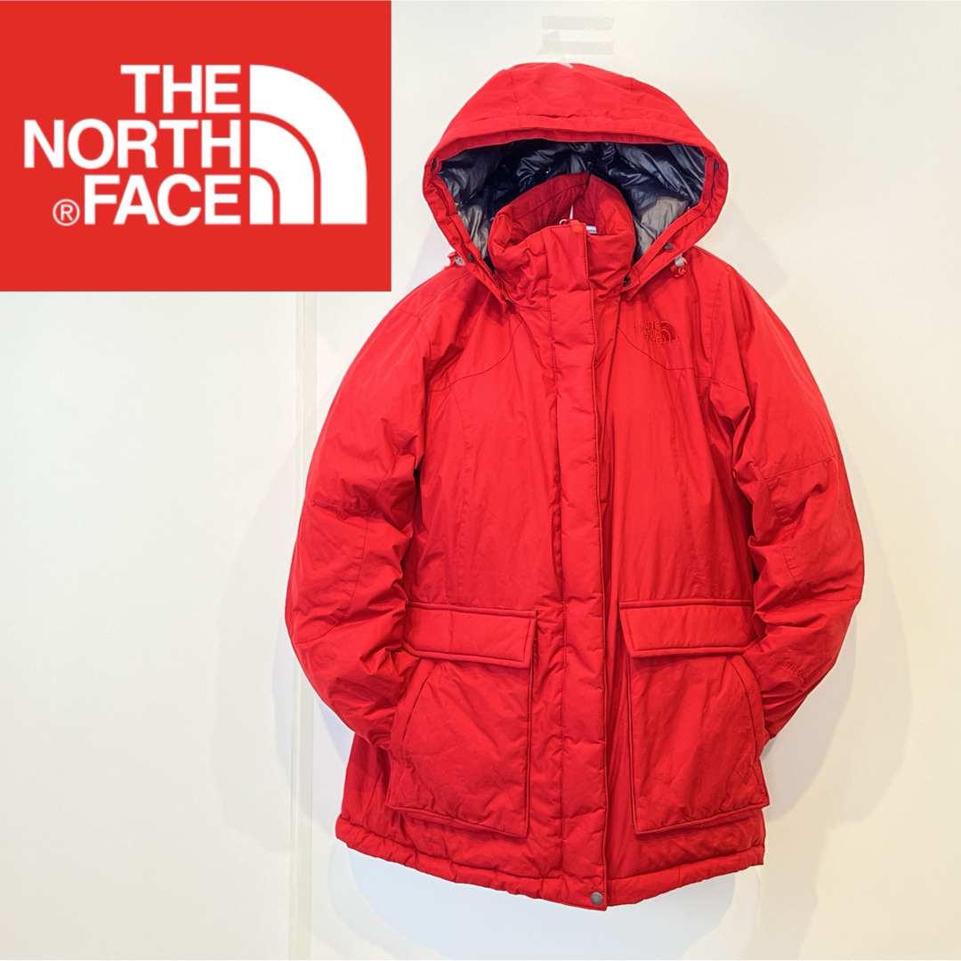 THE NORTH FACE(ザノースフェイス)のザノースフェイス　パーカー　ジャケット　ハイベント　700フィル　レッド レディースのジャケット/アウター(その他)の商品写真