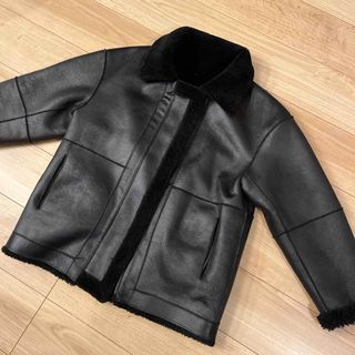 ZARA - 新品 ZARA XL ムートンコート ライダース 大きいサイズ